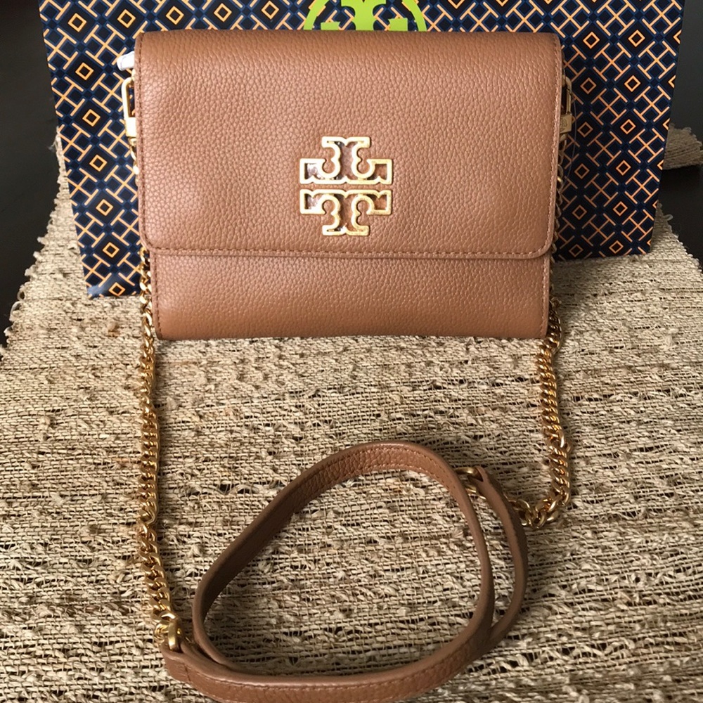 ❣️NWT Tory Burch Britten Chain Wallet - Picture 2 of 8